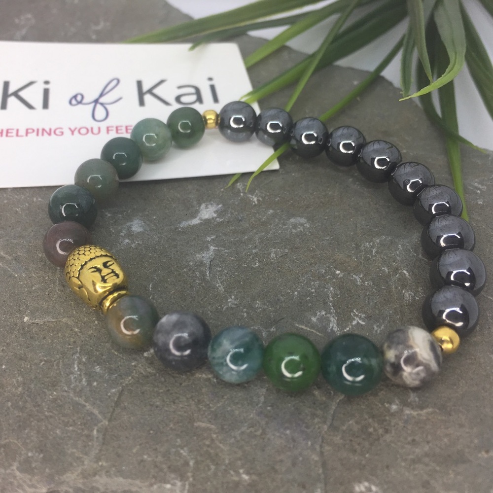 Handmade Reiki Infused Energy Healing Mala bracelet